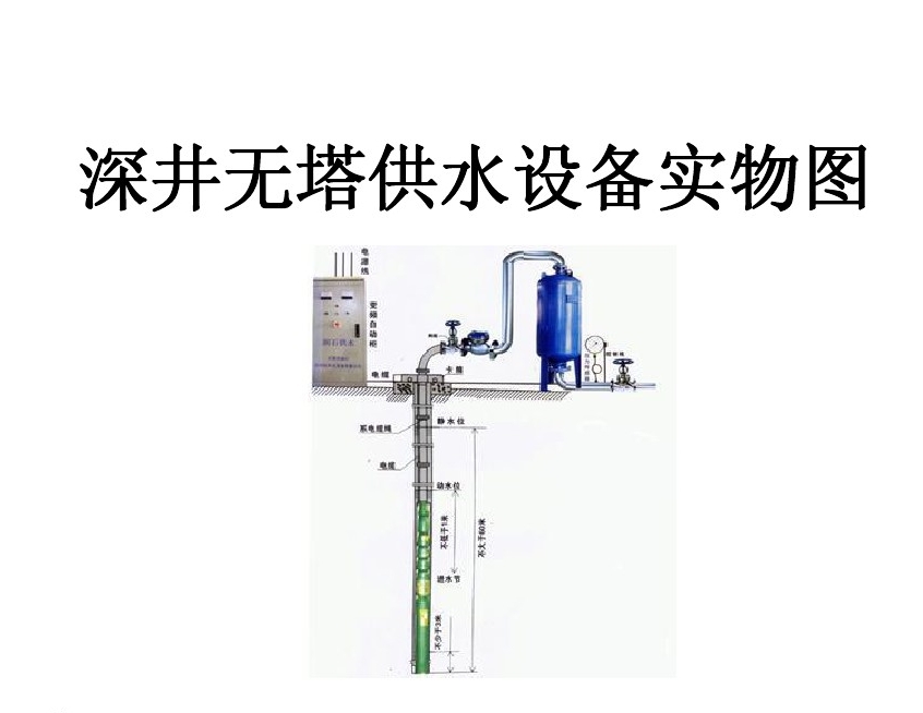 张家口塞北管理区井泵无塔式供水设备